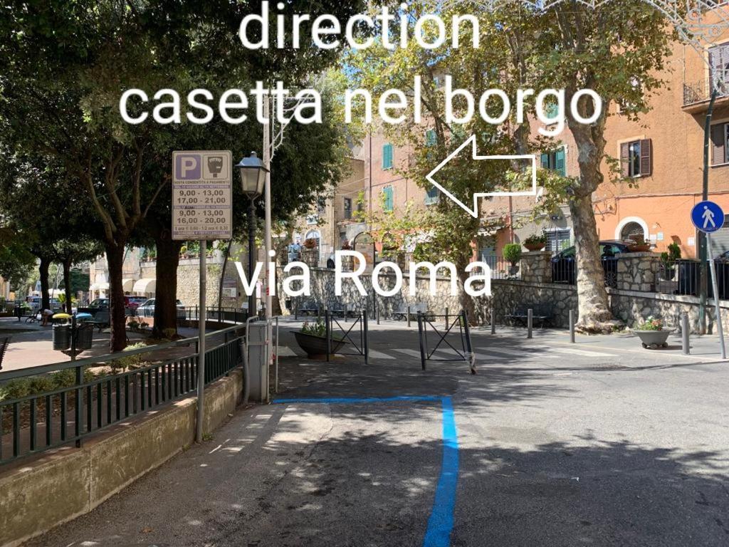 Casetta Nel Borgo Olevano Romano Eksteriør bilde