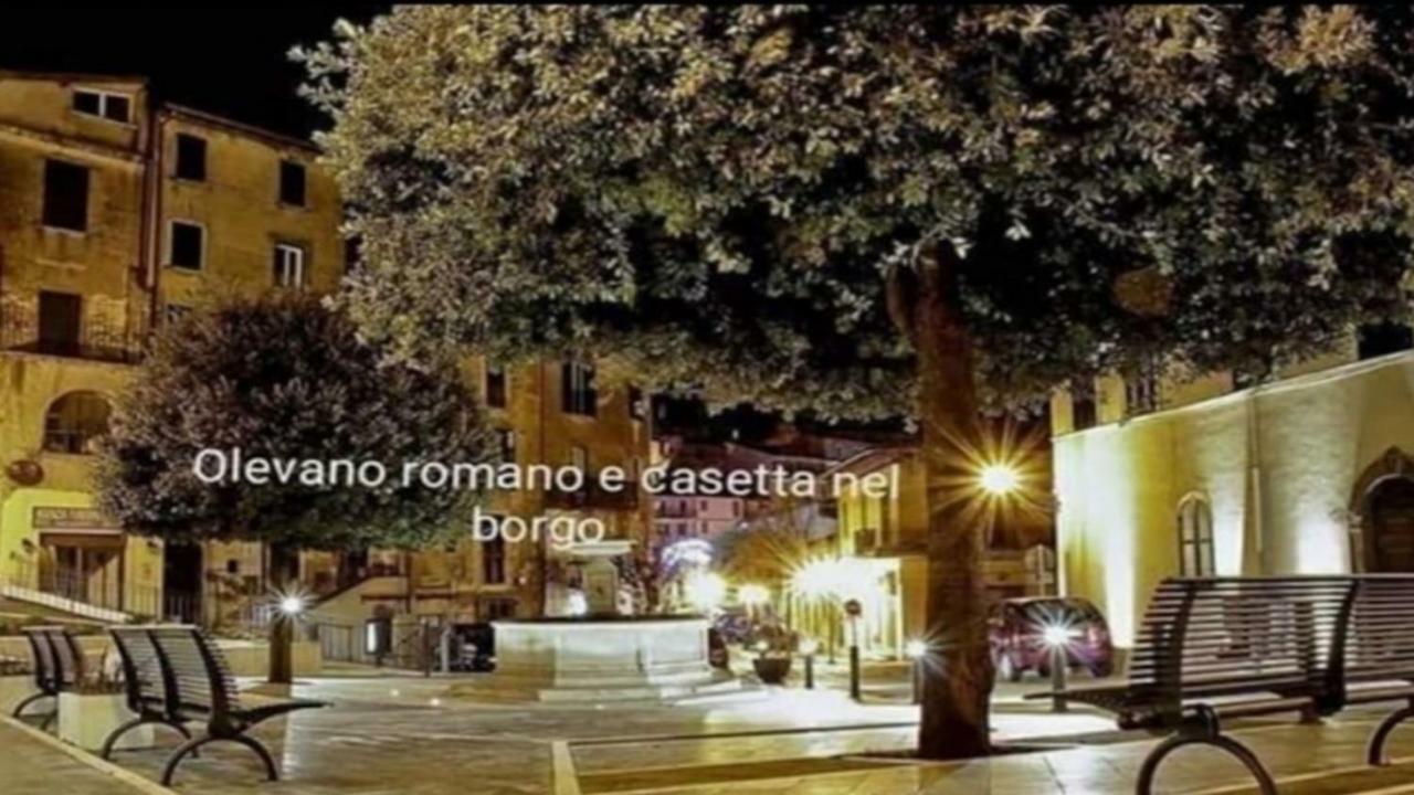 Casetta Nel Borgo Olevano Romano Eksteriør bilde